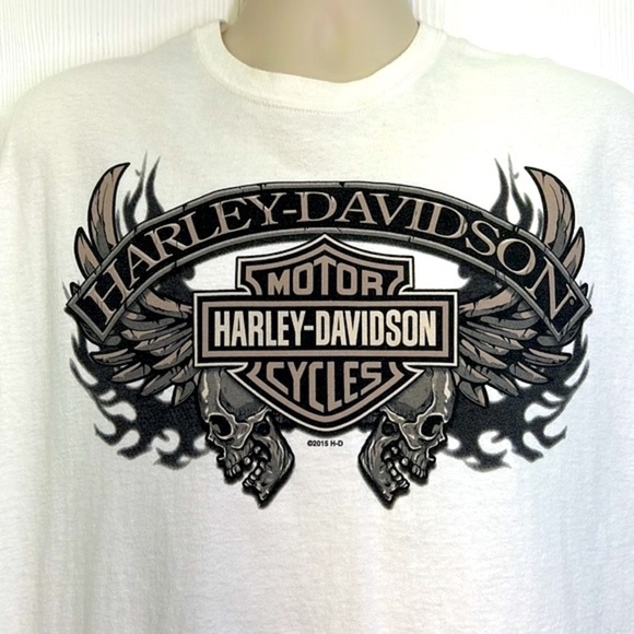 Harley Davidson - 2015 Thunder Tower Columbia SC Sleeveless Graphic Shirt XL - Picture 3 of 10